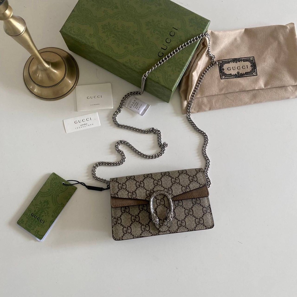 Gucci Dionysus supreme super mini bag