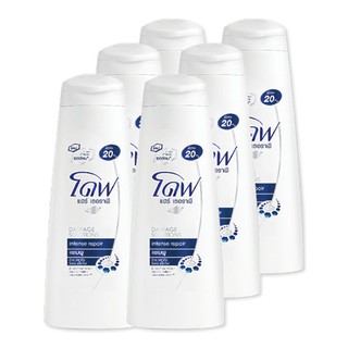 โดฟ แชมพู สีน้ำเงิน 70 มล. x 6 ขวด Dove Blue Shampoo 70 ml x 6 bottles