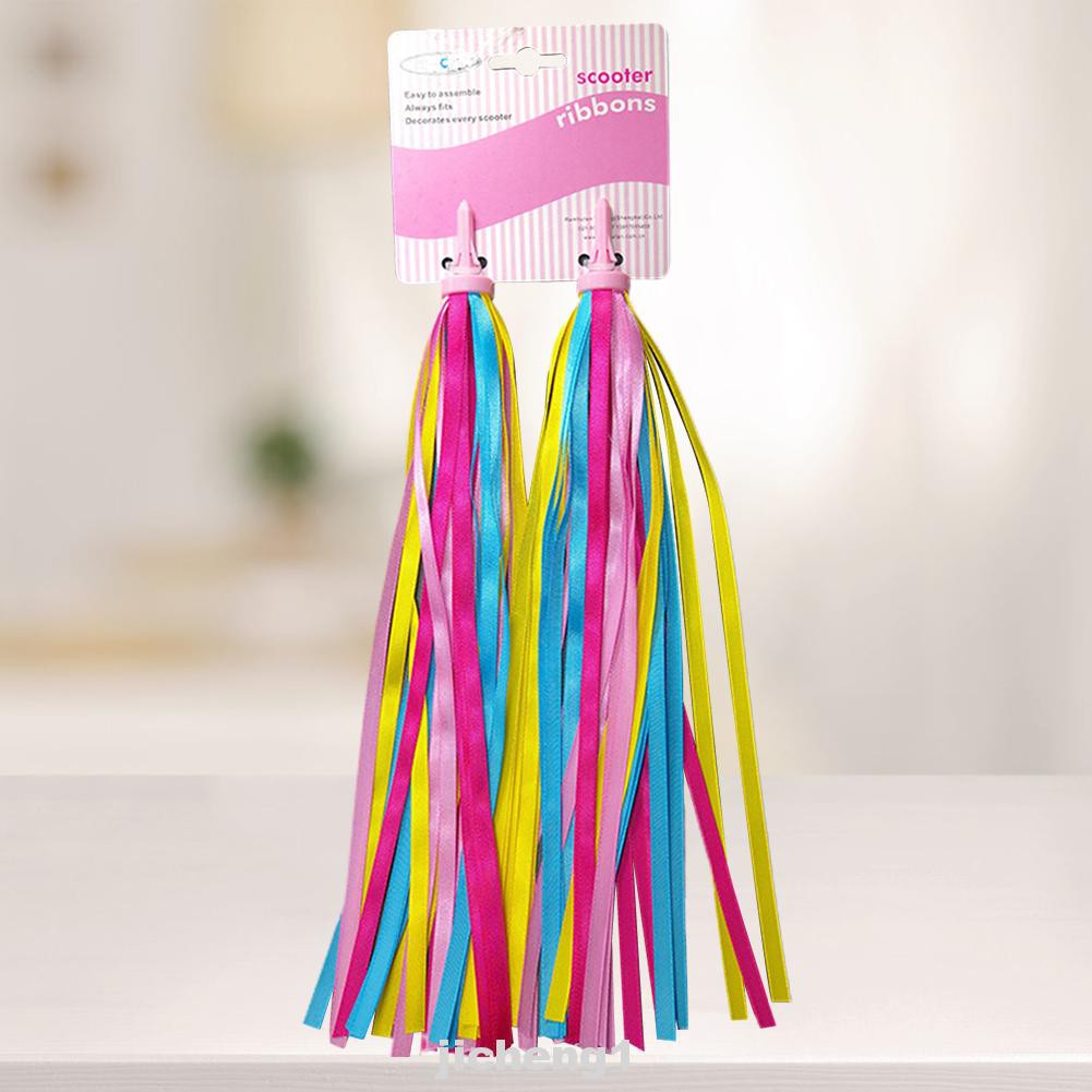 Decorative Ribbons Streamers Tricycle Sparkly Scooter Kids Handlebar ...