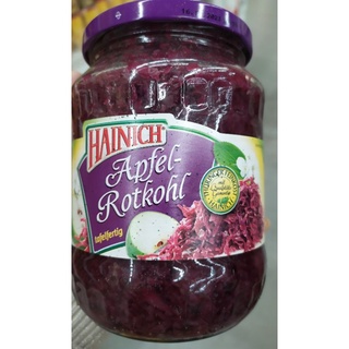 Hainich Apfel Rotkohl กระกล่ำปลี สีแดง ในน้ำแอปเปิ้ล ตราไฮนิช 680g*1