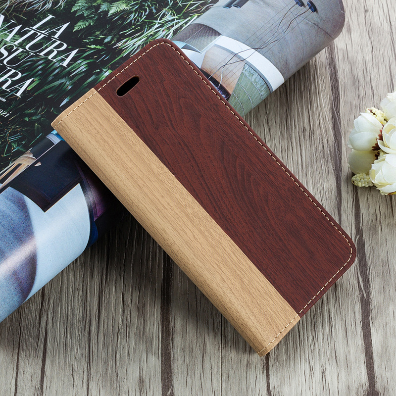 ไม้เคสฝาพับสำหรับ Samsung Galaxy Note FE / Fan Edition เคสหนัง