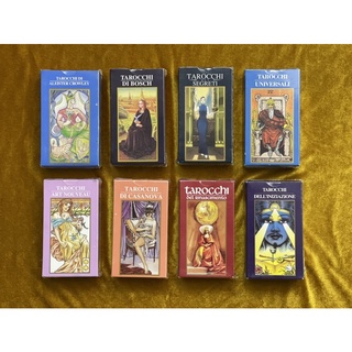 Tarot _raredecks-Vintage Orbris Fabri Ed. Tarot Decks-Lo Scarabeo,2001-Rare,opened-Tarot card/ไพ่ทาโรต์/ไพ่หายาก/ไพ่แรร์