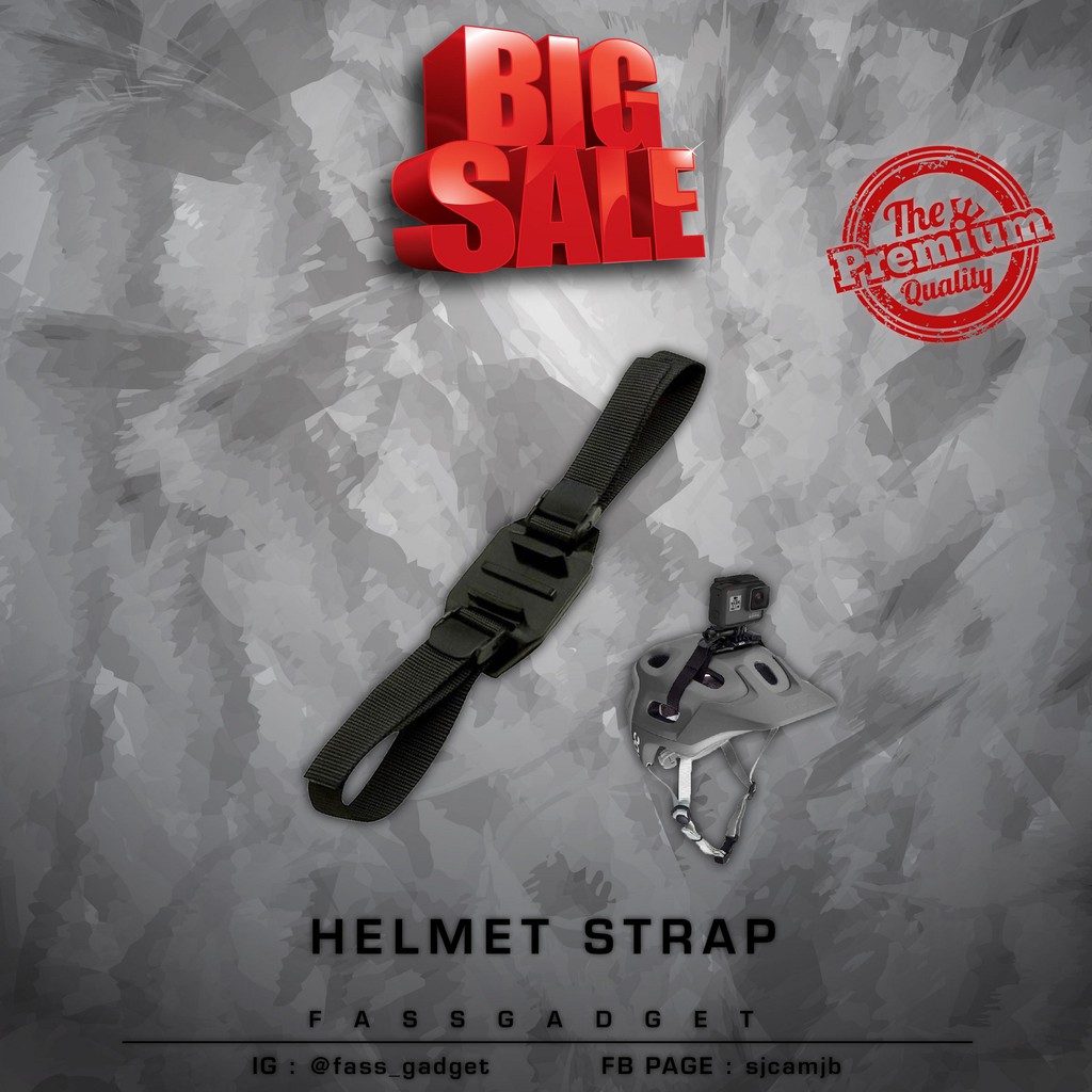 หมวกกันน็อคสายรัดจักรยานสําหรับ Gopro DJI Ista360 Sjcam XiaomiYi Eken Action Camera