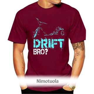 เสื้อยืดผ้าฝ้ายพิมพ์ลายแฟชั่น ขายดี เสื้อยืดลําลอง แขนสั้น พิมพ์ลาย Drift Bro -Drift Trike EOejpj01PDnmch50 สไตล์คลาสสิก