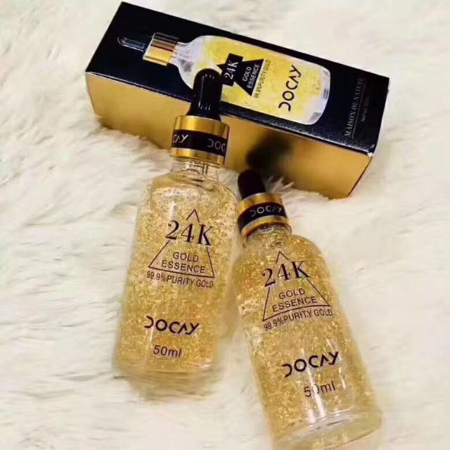 แท้!!! 💯% เซรั่มหน้าขาว สกัดทองคำบริสุทธิ์ 99.9% DOCAY 24KGOLD ESSENCE SERUM 💋เซรั่มหน้าขาว ลดฝ้า กร