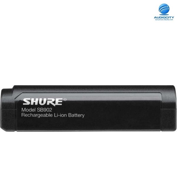 Shure SB902A แบตเตอรี่รีชาร์จแบบก้อนยาวที่ใช้ร่วมกับไมค์ลอยรุ่น GLX-D และ MXW Lithium-ion Rechargeab