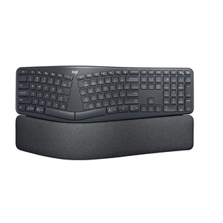 Logitech Ergo K860 แป้นพิมพ์ไร้สายพร้อมเมาส์ไร้สาย Ergo M575 พร้อมแทรคบอลเรียบ