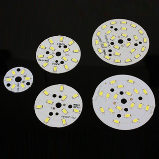 ชิปไฟ led SMD 5730 3W 5W 7W 9W 12W 15W สีขาวอบอุ่น สีขาวเย็น พร้อมฐาน pcb อลูมิเนียม 33 มม. 50 มม. 65 มม. 85 มม. 10 ชิ้น