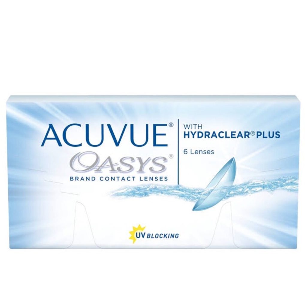 Acuvue Oasys 2 week คอนแทคเลนส์ใส ราย 2 สัปดาห์