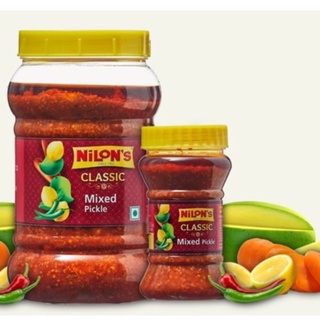 NILONS  Mix Pickle Traditional Pickles Prepared Under Hygienic Conditions 200g ,500g