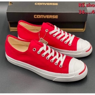 🔥ลด50%🔥รองเท้าConverse Jack แท้💯%ขนาด36-44✅ใส่ได้ทั้งชายและหญิง รองเท้าลำลอง รองเท้าผ้าใผ