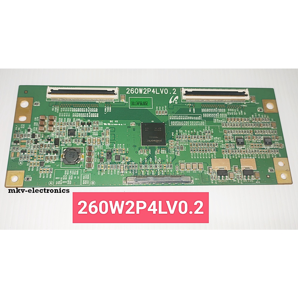 (1บอร์ด) 260W2P4LV0.2 , T-CON Board , PANASONIC รุ่น TX-26LX60T