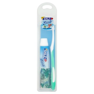 ถูกที่สุด✅ ซอลส์ เฟรช ทูโก ชุดยาสีฟัน + แปรงสีฟัน 1 ชุด Salz Fresh To-Go Toothpaste +Toothbrush Set 1 Set