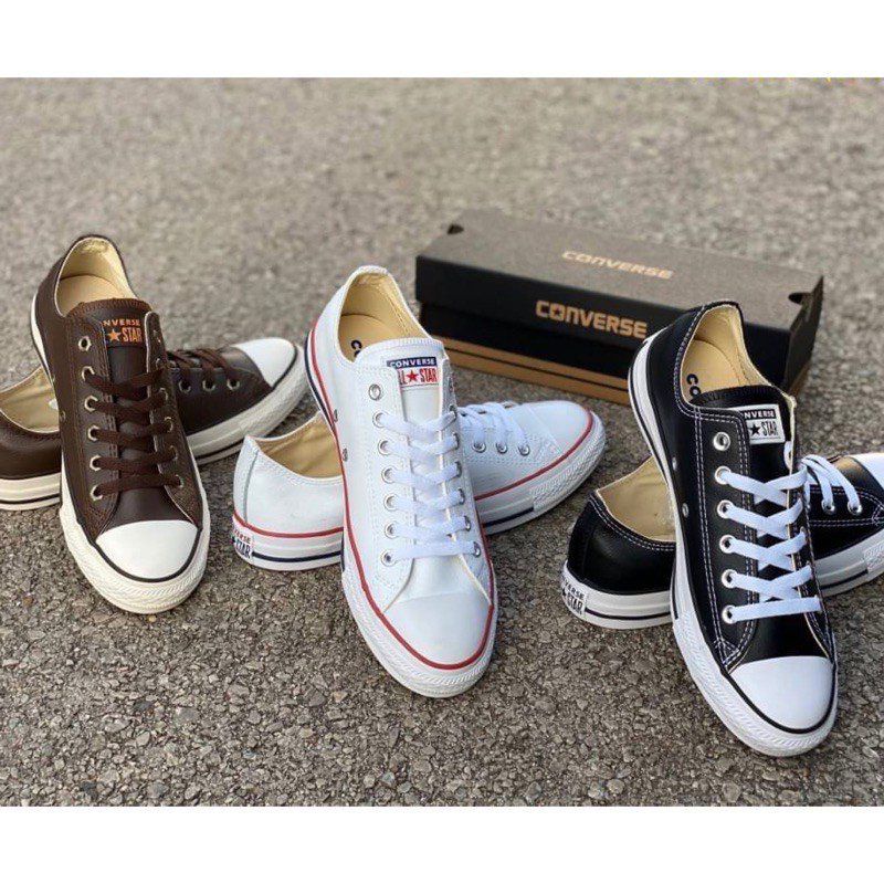 Converse Chuck Taylor All Star หุ้มข้อ หนังแท้