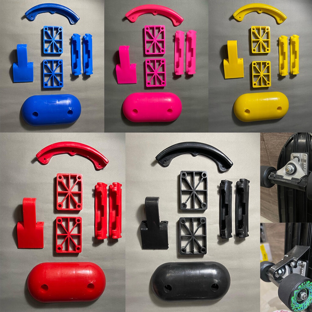 [0302] ชุดป้องกันสเก็ตบอร์ด Old school ทรัค street Truck Coppers Skateboard Truck Lappers