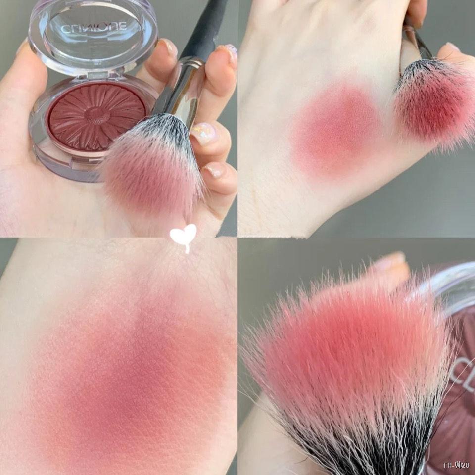 ☺เตรียมจัดส่ง☺แปรงแต่งหน้า supermom  Fine light front wool medium point color brush แปรงบลัชออน คอนซ