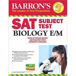 c321 SAT SUBJECT TEST BIOLOGY E/M (BARRONS) 9781438009605