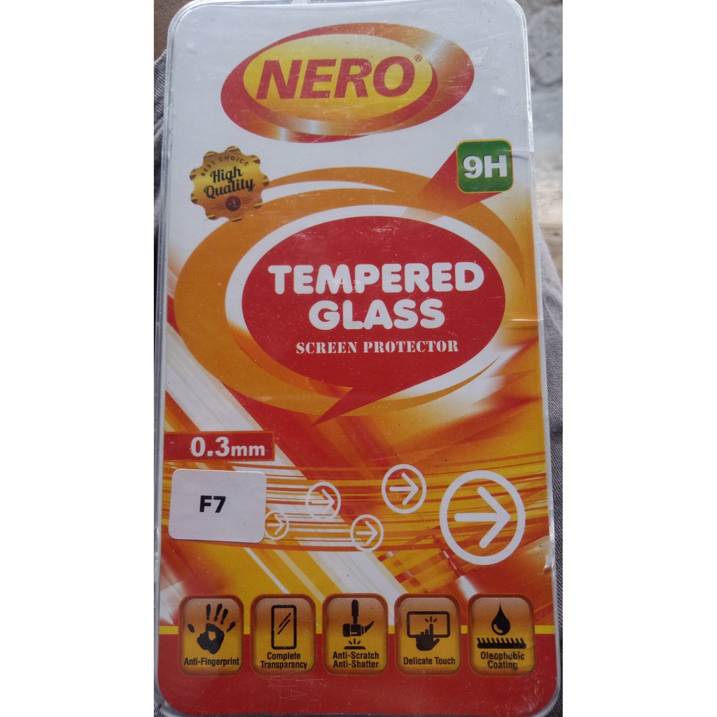 ฟิล์มกระจกนิรภัย NERO OPPO F7