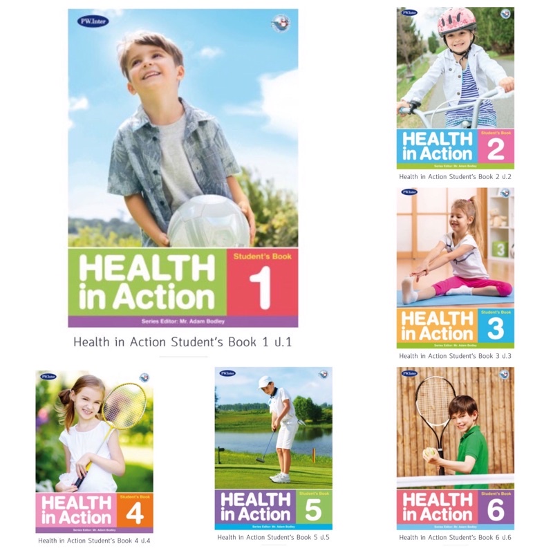 Health in Action Student’s Book 1-6 #Pw.inter