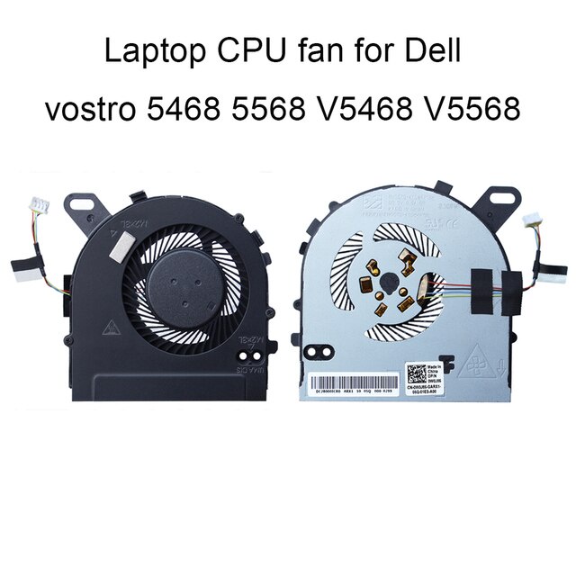 0W0J85 คอมพิวเตอร์ CPU พัดลมระบายความร้อนสําหรับ Dell Vostro 5468 5568 V5468 V5568 ใหม่แล็ปท็อป Cool
