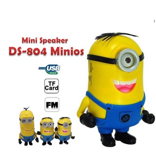 ลำโพงพกพา USB Mini Speaker DS-804 Minions