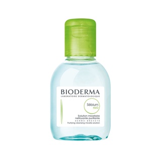 Bioderma Sebium H2O 100 ml ไมเซล่าคลีนซิ่งวอเตอร์ คลีนซิ่งผิวแพ้ง่าย-เป็นสิวง่าย ผิวมัน-ผิวผสม