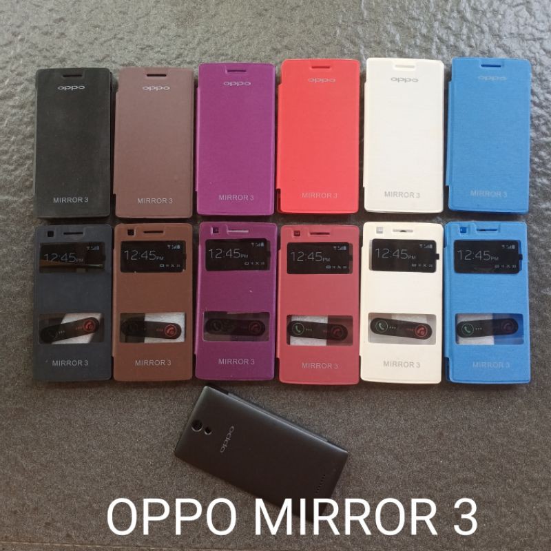 เคสฝาพับ oppo R3001 . กระจก 3 / u ชอบ 701 / yoyo r2001 / R3 7007 / NEO K R831 R831k flipcase