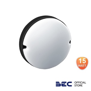 BEC POLAR III-RO 15W โคมไฟติดผนัง LED กันน้ำฝุ่น IP65 สำหรับใช้ภายนอก แสงวอร์มไวท์,เดย์ไลท์