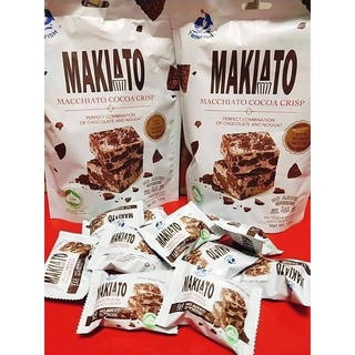 Makiato Macchiato Cocoa Crisp by Twinfish บิสกิตโกโก้แมคคีอาโต้ 150 กรัม