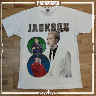 [ JACKSON WANG ] GOT7 DTG (DIGITAL TO GARMENT) เสื้อวง เสื้อK-pop เสื้อเกาหลี แจ๊คสัน หวัง papamama vintage