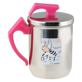 ถ้วยน้ำ 2 ชั้น ZEBRA EXTRA ZELECT 350มล.  MUG STAINLESS ZEBRA EXTRA ZELECT 350ML