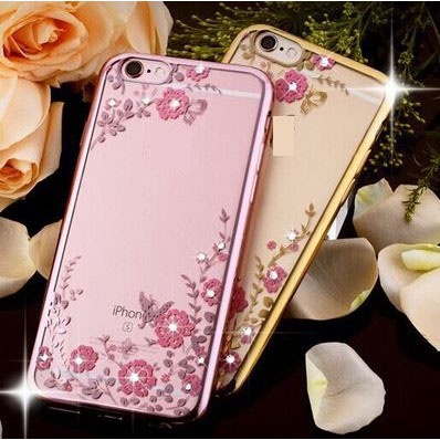 Huawei Honor Play 20 Pro P10 Lite P30 Pro Rose Garden Diamond Flower Secret เคส TPU