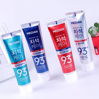 พร้อมส่ง !! ยาสีฟัน Median ยาสีฟันเกาหลี ยอดนิยม มีให้เลือก 4 สูตร เพื่อให้ฟันขาวสะอาด ลมหายใจสดชื่น