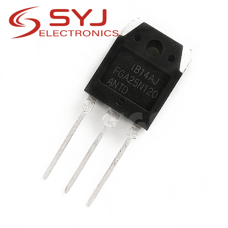 ชิ้นส่วนอะไหล่ Fga25N120Antd Fga25N120 Antd 25N120 To-247 5 ชิ้น/ล็อต