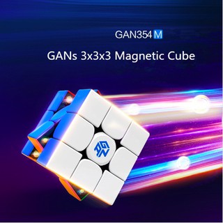 Gan354 M 3x3x3 ลูกบาศก์แม่เหล็ก 354 M 3x3 ความเร็ว ของเล่นเพื่อการศึกษา สําหรับเด็ก