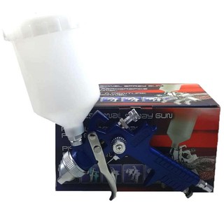 กาหงายพ่นสี Gravity 1.4 600ml HVLP H827W SPRAY GUN