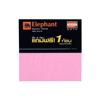 กระดาษโน้ตมีกาวพาสเทลสแต็ก(500แผ่น) ตราช้าง