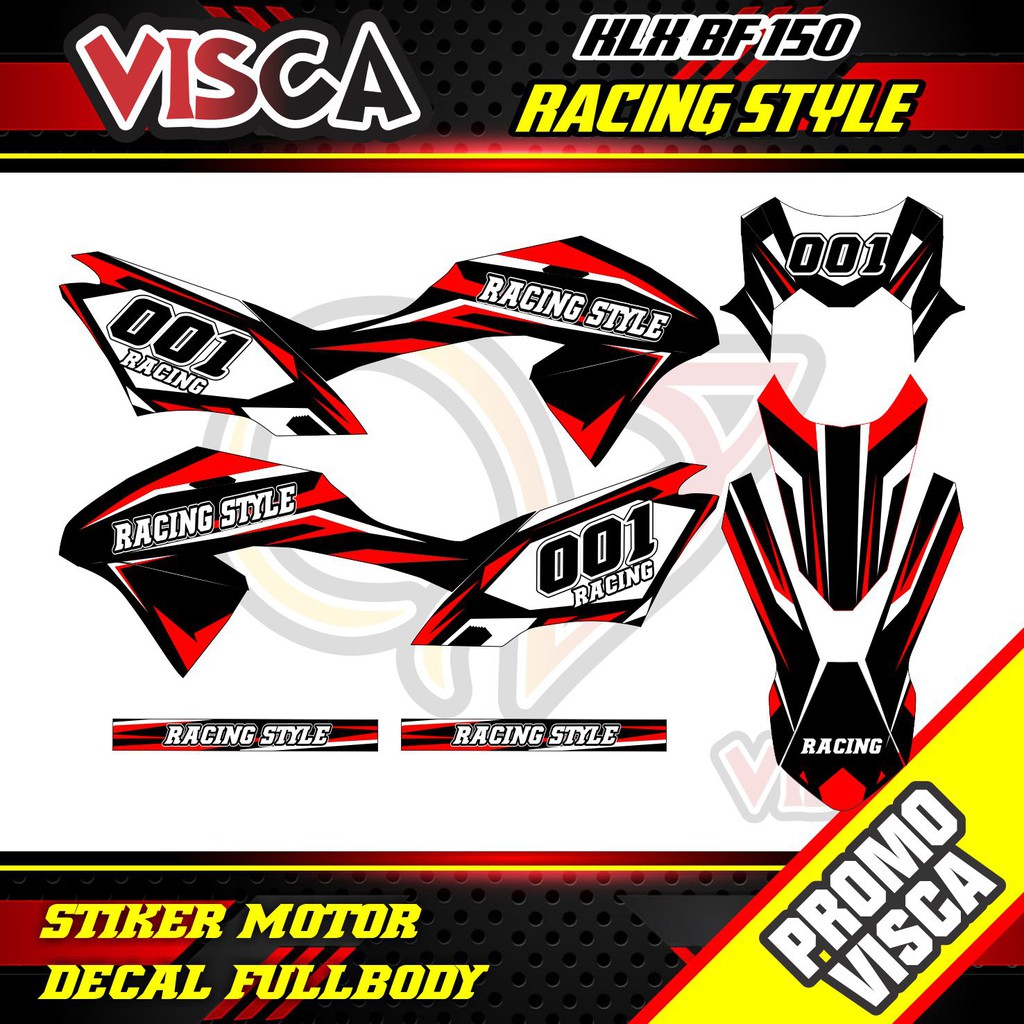 รูปลอก Klx Bf Full Body Keren สติกเกอร์ Klx 150 Bf Keren Decal Klx 150 Bf Full Body Terbaru เด็ก Klx