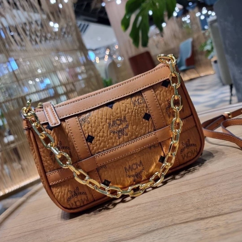 MCM MINI DELMY SHOULDER BAG