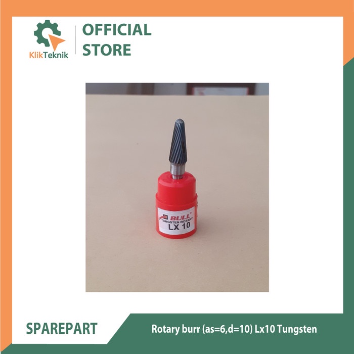 เสี้ยนหมุน (as=6,d=10) Lx10 Tungsten