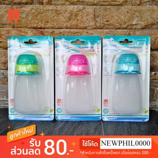 🍊🍊ชุดขวดทานอาหารเหลว Attoon​ ใช้สำหรับป้อนอาหารเหลวโยเกิร์ต น้ำผลไม้ ผัก หรือผลไม้บด