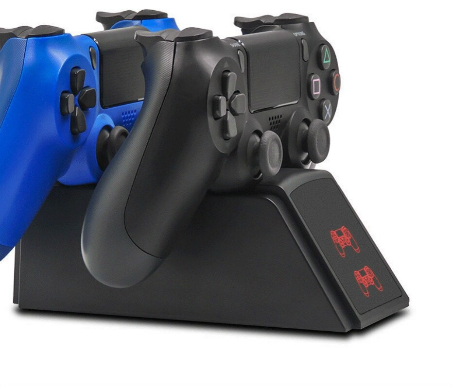 Jomaa แท่นชาร์จจอยเกม สําหรับ Sony Playstation 4 PS4 PS4 Pro PS4 Slim Controller