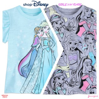 SHOP DISNEY T-SHIRTS FOR GIRLS (สินค้าลิขสิทธิ์)