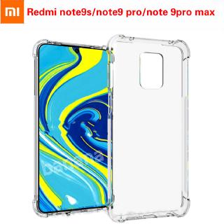 xiaomi redmi note 9 pro max 9s เคสกระเป๋าแบบใสสําหรับโทรศัพท์มือถือ redmi note 9s