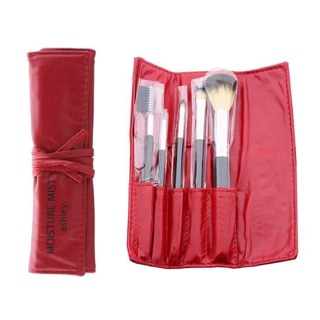 Ashley ชุดแปรงแต่งหน้า 5 ชิ้น Leather brush AA-094