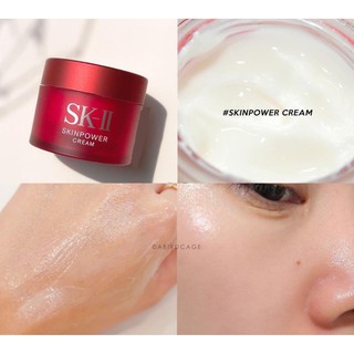 ส่งฟรี SK-II Skinpower Cream 15ml ครีมลดริ้วรอย ผิวเฟิร์ม กระชับ AUG01