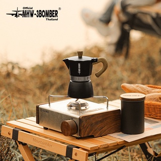 MHW-3BOMBER Moka Pot หม้อต้มกาแฟโมก้าพอท