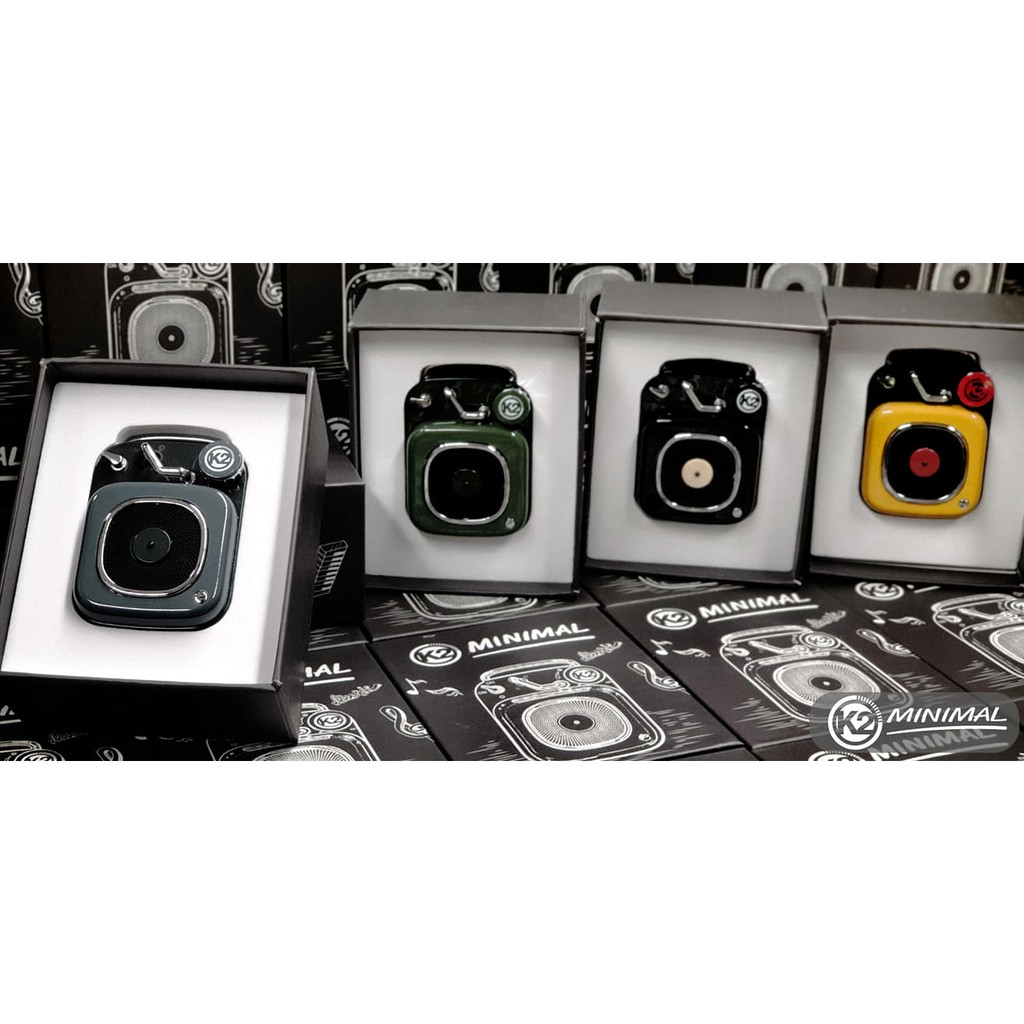 ลำโพงบลูทูธ K2 Minimal ลำโพงบลูทูธไร้สายขนาดพกพา by Jeep Camping