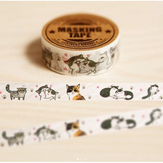 Washi tape ลายแมว