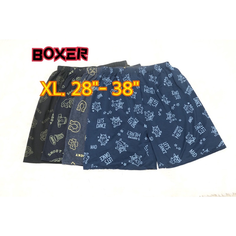 ขายส่ง บ็อกเซอร์ชาย คละลายไซส์ XL 10ตัว